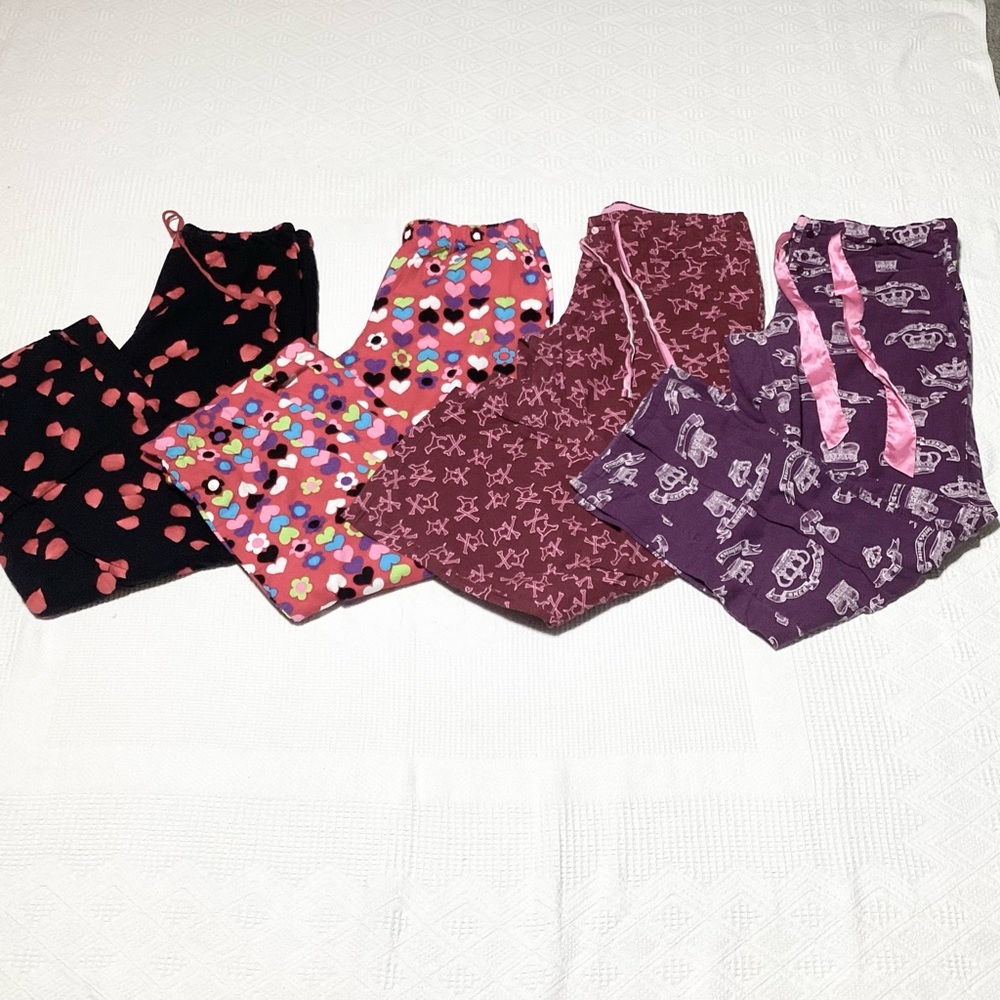 4 Pair Victoria’s Secret Size M Pajama Lounge Pants